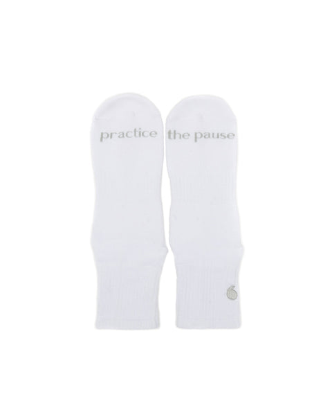 crew grip socks—pause